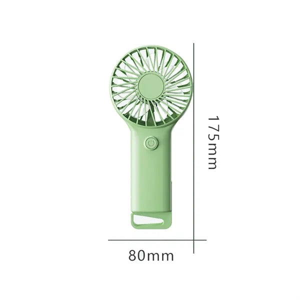 Mini Usb Charging Fan With Carabiner