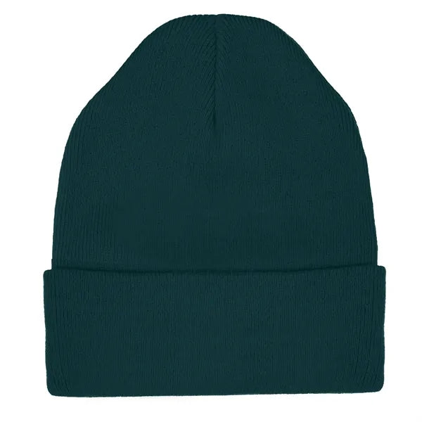 Knit Beanie Cap with Cuff