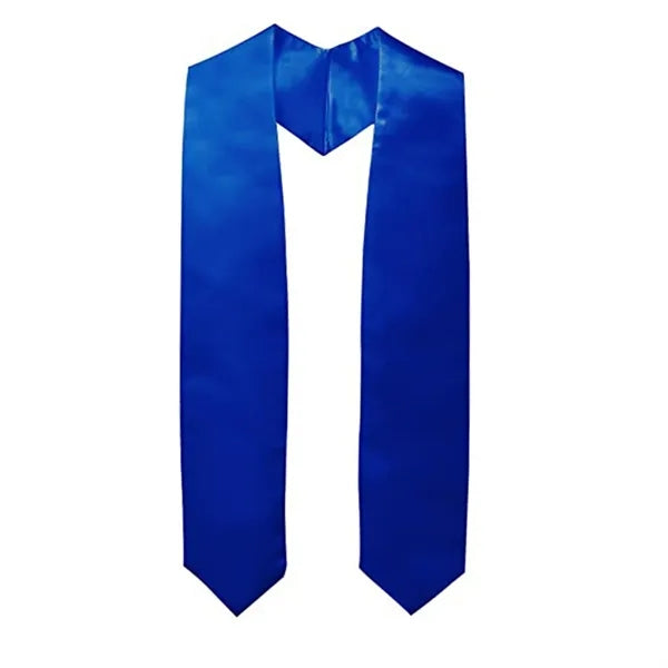 Solid-Color Graduation Veremonial Stole