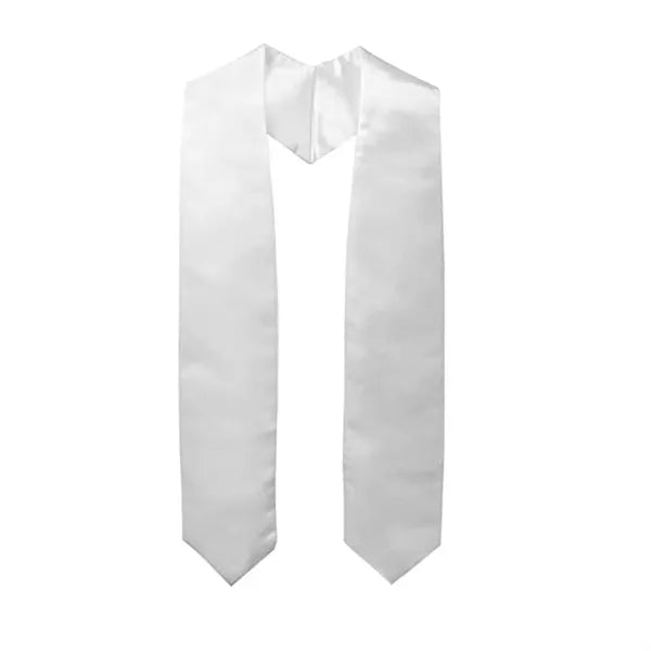Solid-Color Graduation Veremonial Stole