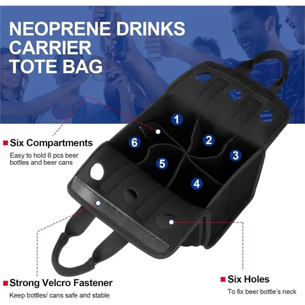 Portable Drinks Tote Bag