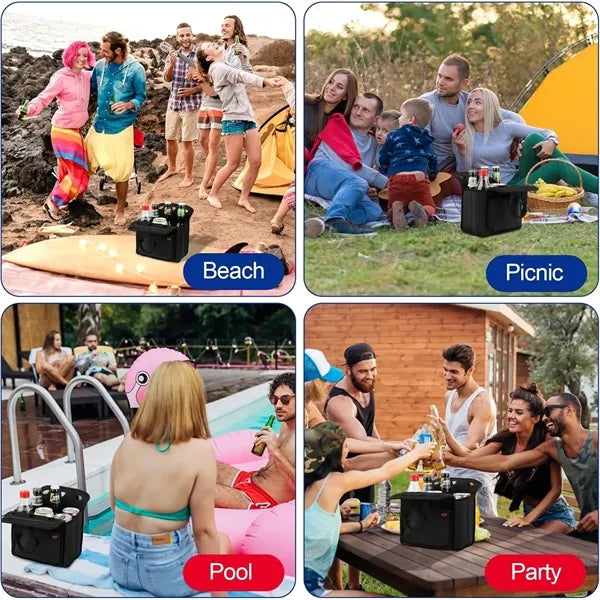 Portable Drinks Tote Bag
