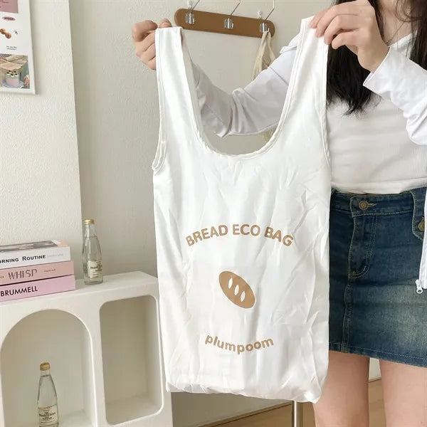 Sustainable Foldable Bread Shape Shopping Bag Tote