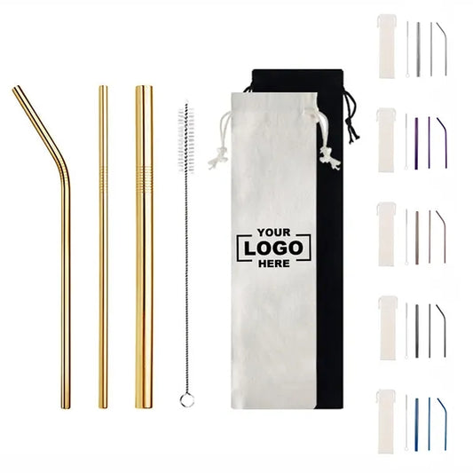 Stainless Steel Straw Set