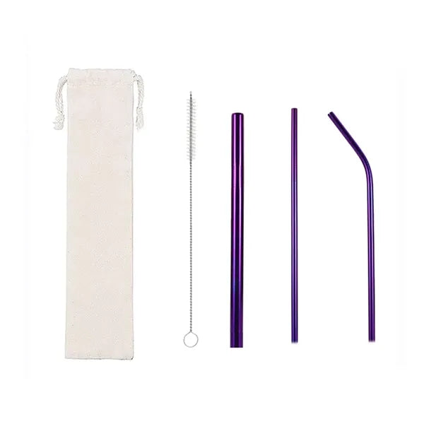 Stainless Steel Straw Set