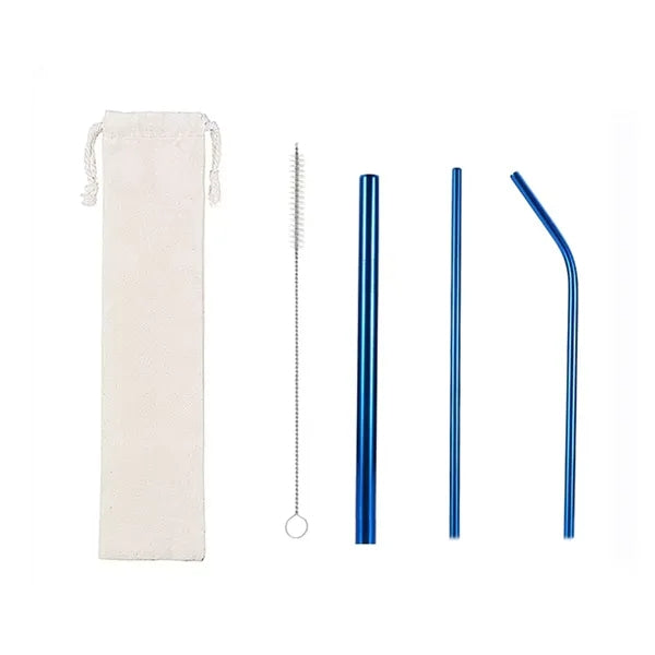 Stainless Steel Straw Set