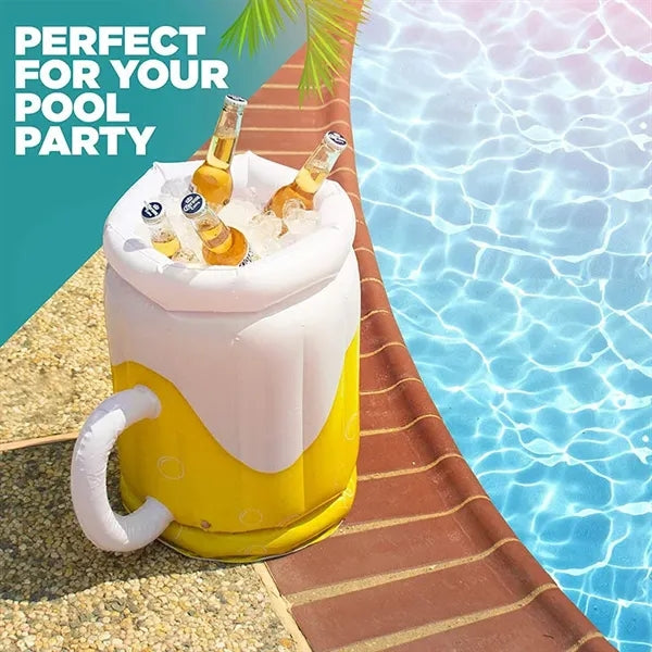 Large Inflatable Drinking Beverage Beer Mug Cooler