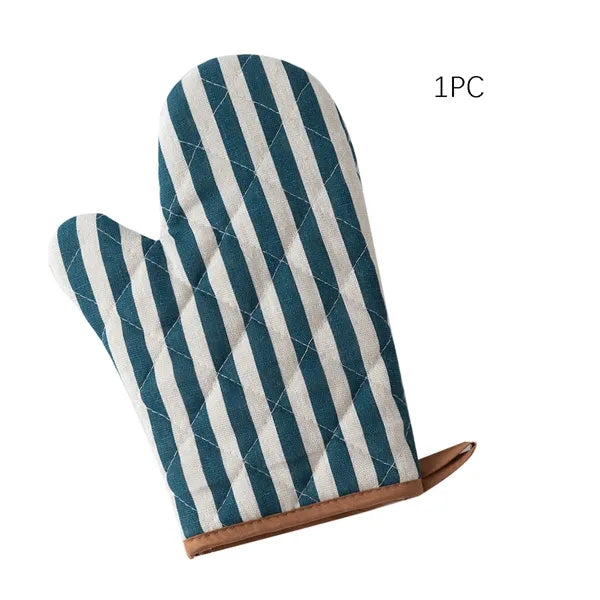 Kitchen Heat Insulation Gloves Oven Mitts Free Shipping
