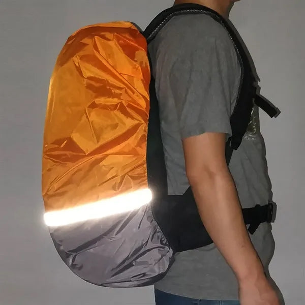 Waterproof Backpack Rain Cover with Reflective Strip 30-40L