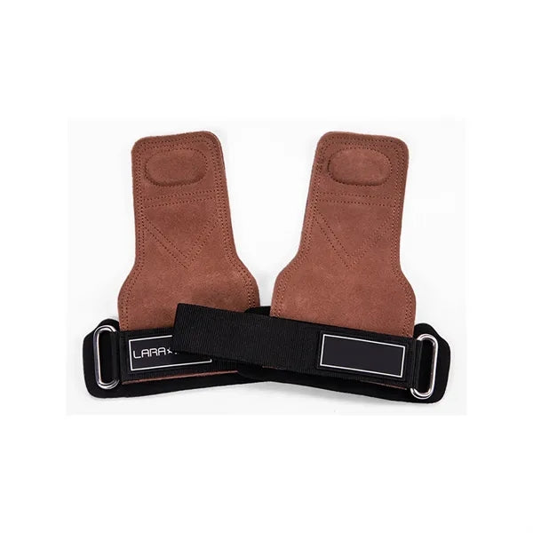 Pro Grade Faux Leather Lifting Straps - for Weightlifting &