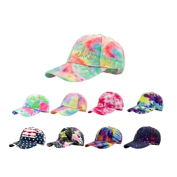 Printed baseball cap