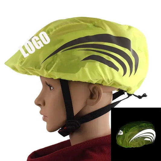 Reflective Strip Waterproof Bike Bicycle Helmet Rain Cover