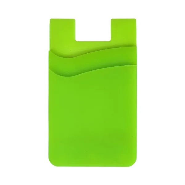 Double Layer Silicone Phone Wallets