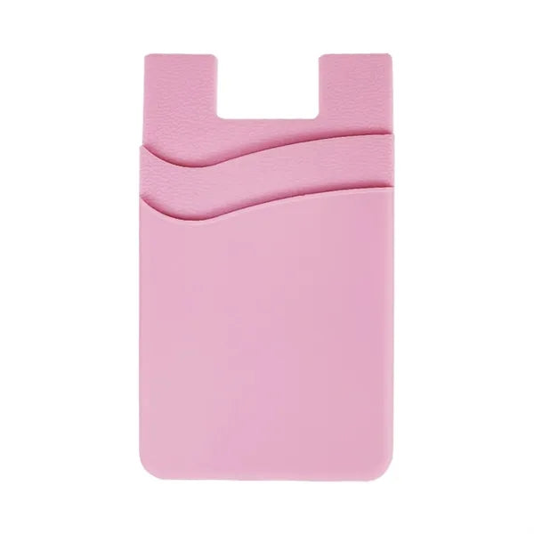 Double Layer Silicone Phone Wallets