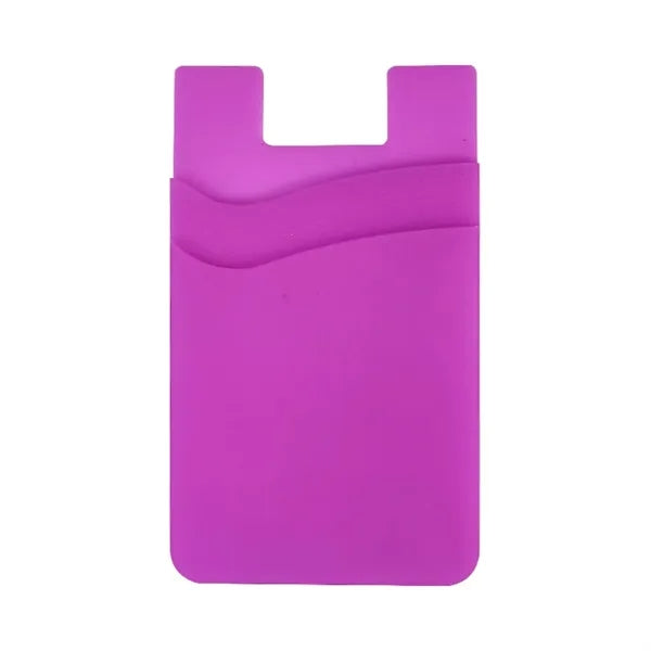 Double Layer Silicone Phone Wallets