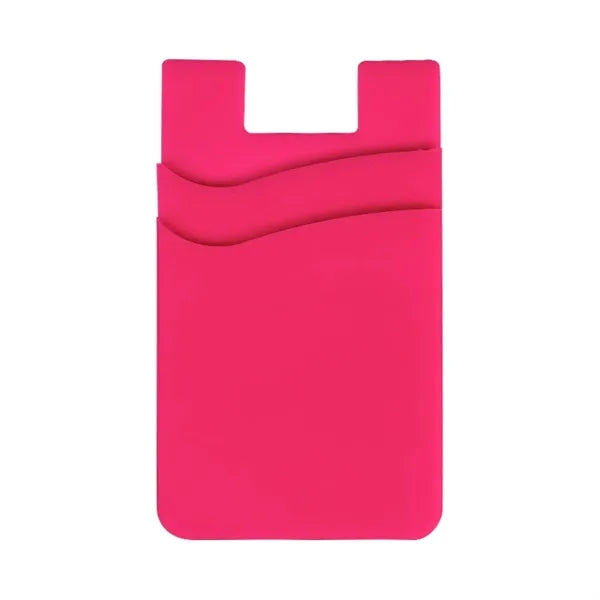 Double Layer Silicone Phone Wallets