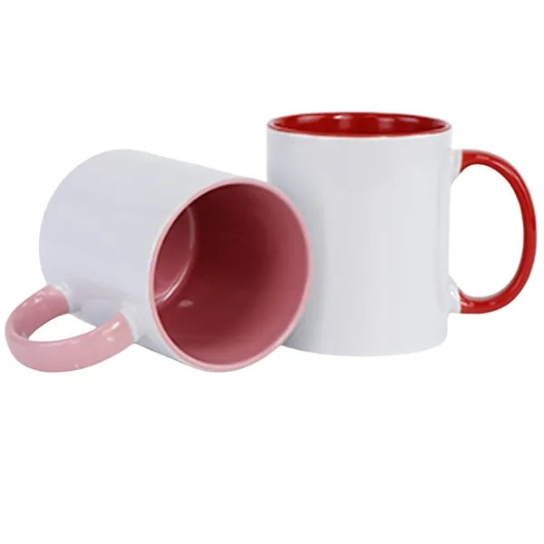 12OZ Ceramic Double Color Coffee Mug