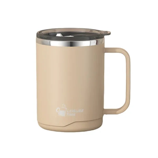 304 Stainless Steel Insulated Coffee Mug w/Handle