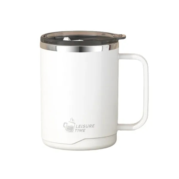 304 Stainless Steel Insulated Coffee Mug w/Handle