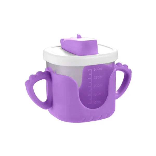 Baby Learning Drink Cup with Straws and Lids
