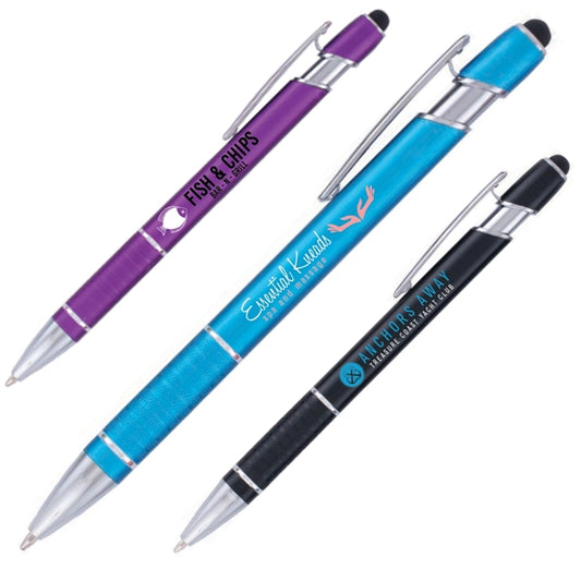 Vector Stylus Metal Pen (Full Color Imprint)