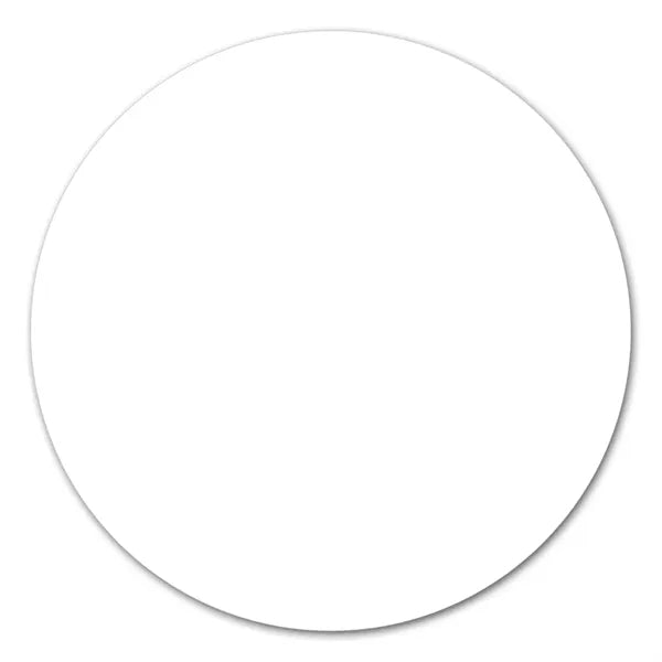 Circle 10 Diameter Car Sign Magnet
