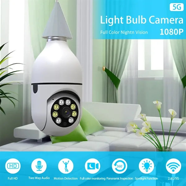 Light Bulb Security Camera