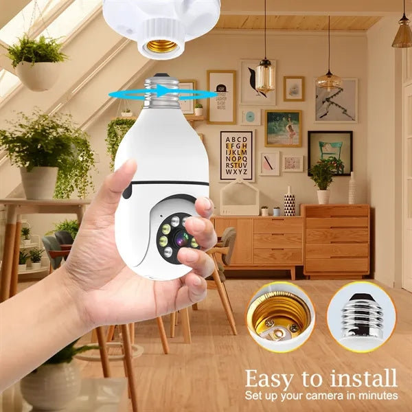 Light Bulb Security Camera