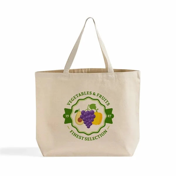 Deluxe 12 oz Everyday Tote (Natural)