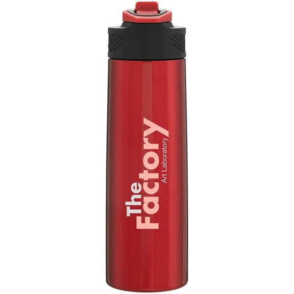 24 oz h2go Watson Single Wall Recycled SS Water Bottle