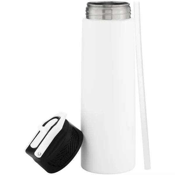 24 oz h2go Watson Single Wall Recycled SS Water Bottle