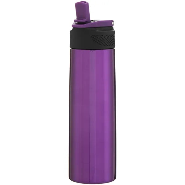 24 oz h2go Watson Single Wall Recycled SS Water Bottle