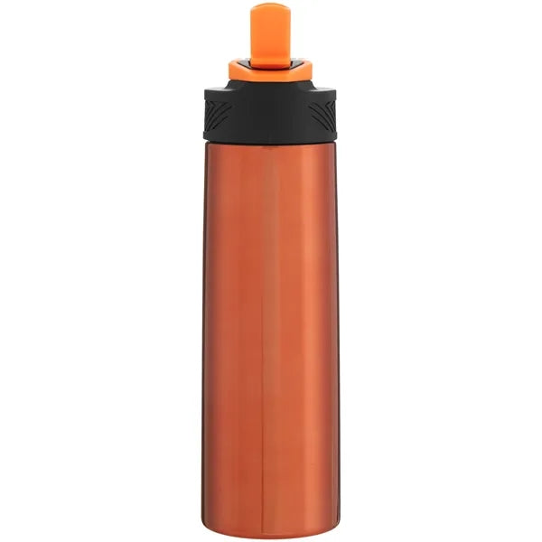 24 oz h2go Watson Single Wall Recycled SS Water Bottle