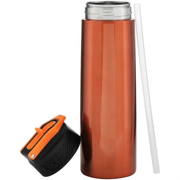24 oz h2go Watson Single Wall Recycled SS Water Bottle