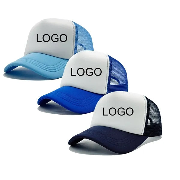 Logo Baseball Cap with Adjustable Buckle Strap