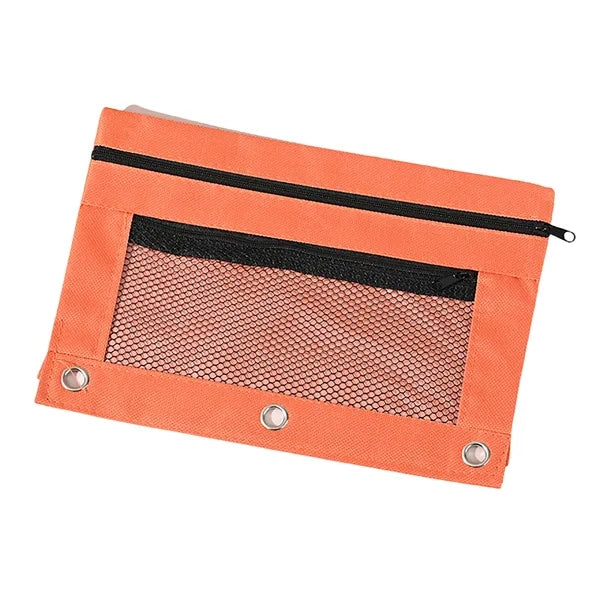 Pencil Pouch With 3 Ring Binder