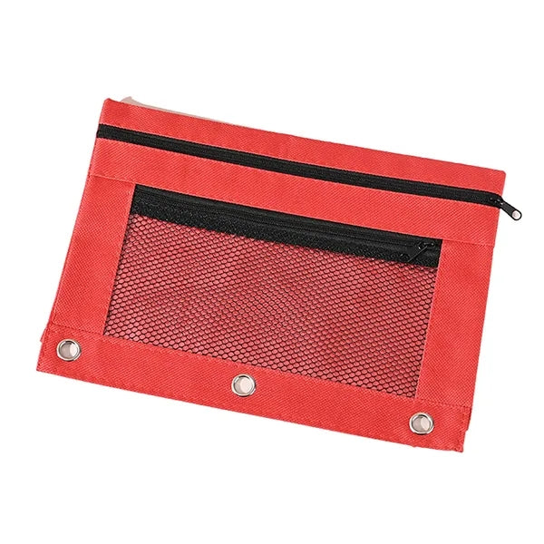 Pencil Pouch With 3 Ring Binder