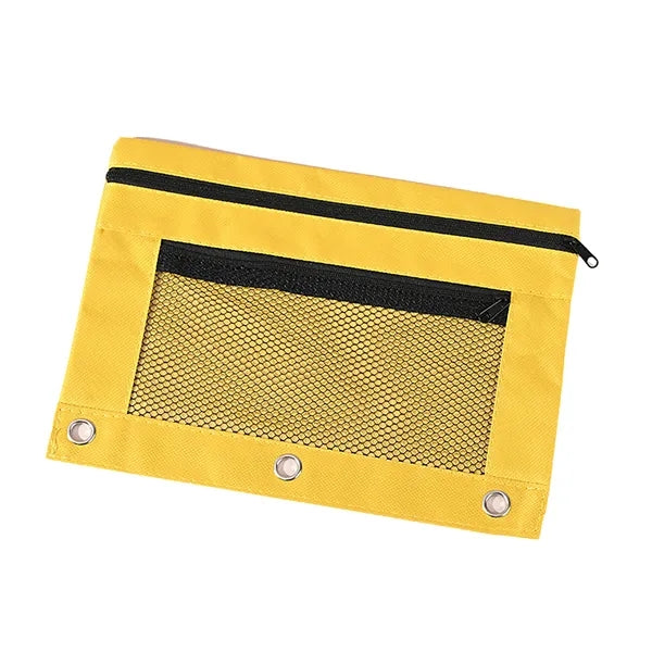 Pencil Pouch With 3 Ring Binder