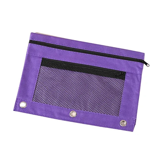 Pencil Pouch With 3 Ring Binder