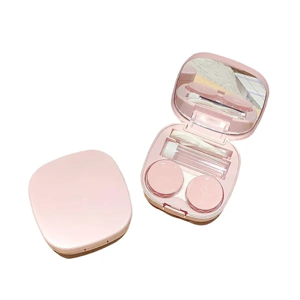 Contact Lens Case with Cleaner Washer