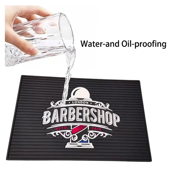 Non-Slip Salon Tool Organizer Mat