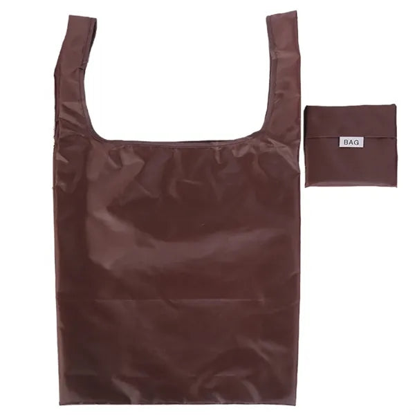 Solid Color Eco-Friendly Foldable Storage Tote Bag