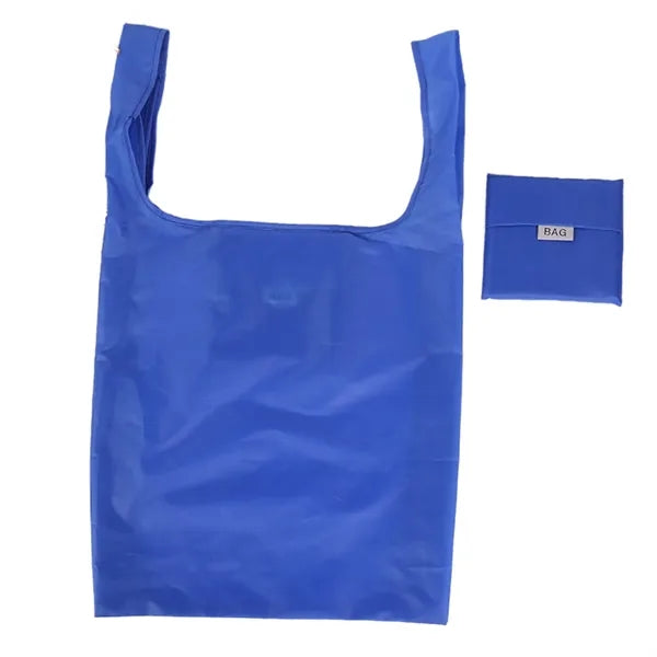 Solid Color Eco-Friendly Foldable Storage Tote Bag