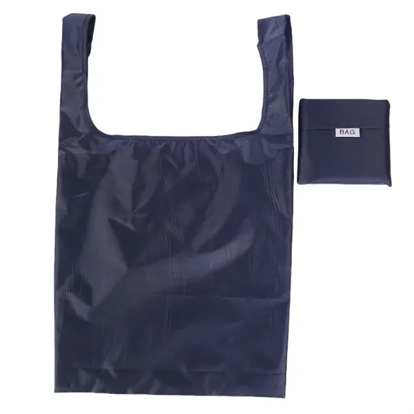 Solid Color Eco-Friendly Foldable Storage Tote Bag