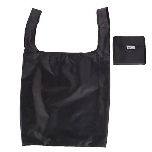 Solid Color Eco-Friendly Foldable Storage Tote Bag