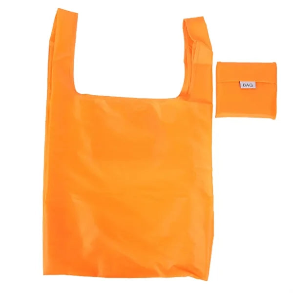 Solid Color Eco-Friendly Foldable Storage Tote Bag