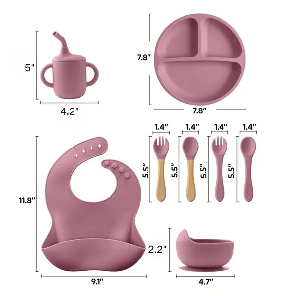 Silicone Baby Dining Set