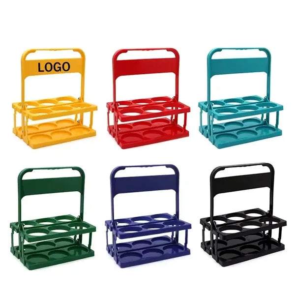 Foldable 6-pack Beer Bottle Bucket Holder