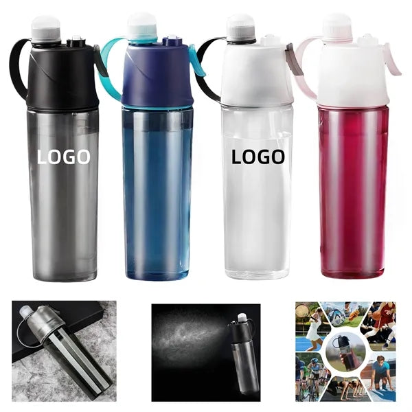 Misting Water Bottle, 2-in-1 Mist and Sip Bottles