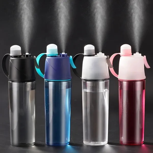 Misting Water Bottle, 2-in-1 Mist and Sip Bottles